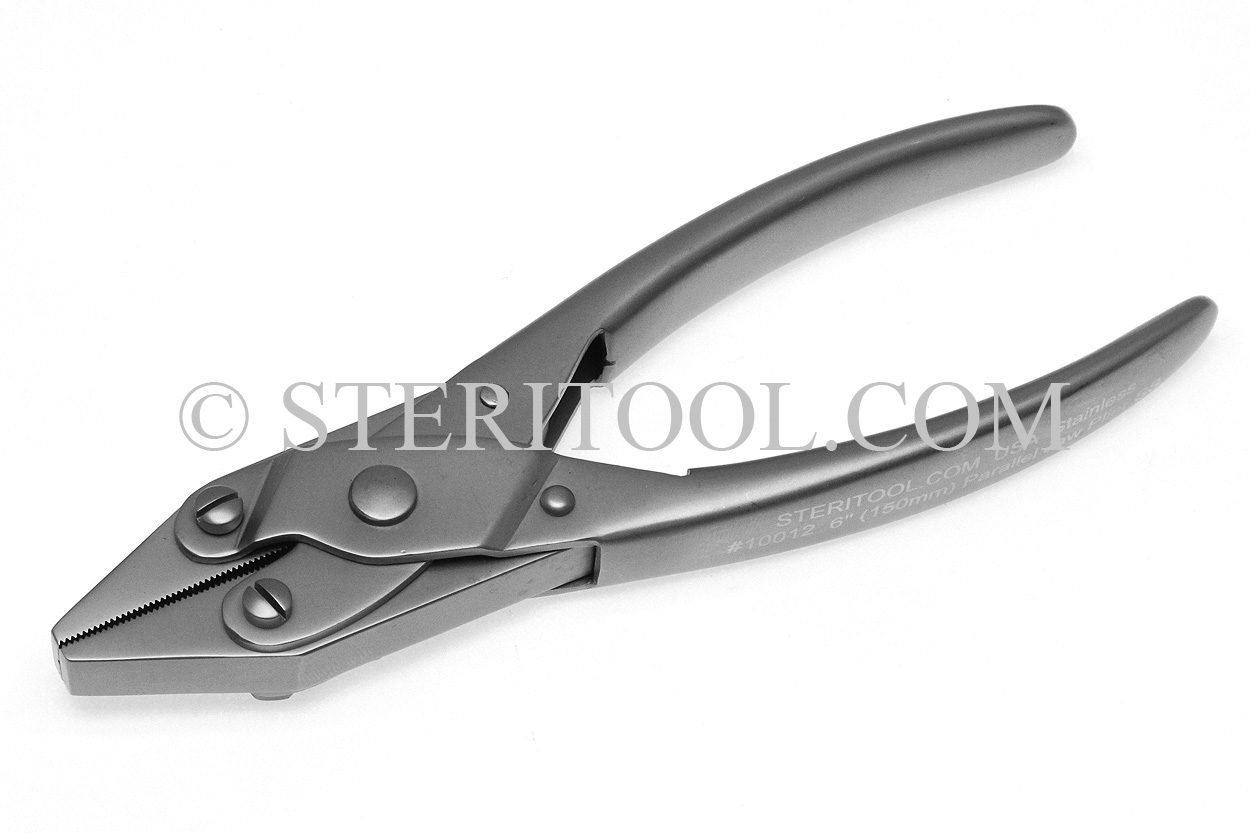 STERITOOL INC - #10012 - 6(150mm) Stainless Steel Parallel Jaw