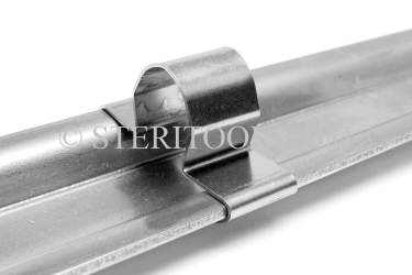 #73990 - 1/4 DR Stainless Steel Clips for Socket Rail #74000. 1/4 dr, 1/4dr, 1/4-dr, clips, tool rail, toolrail, stainless steel, socket