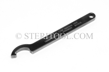 #21067 - 3/4" Stainless Steel Hook Wrench. hook wrench, pin wrench, c spanner, stainless steel