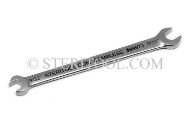 #99975 - Stainless Steel 9/32" x 5/16" Open End Wrench 
