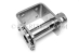 #20460 - 4" Stainless Steel Ratchet Tie down Winch. Vertical Down mount, Bolt or Weld On. - 20460