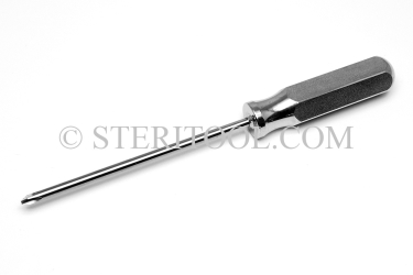 #21221 - Philips #0 Stainless Steel Screwdriver, SS Handle. screwdriver, screw, phillips, philips, stainless steel