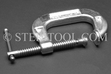 #09987 - 2" Stainless Steel C Clamp. c clamp, clamp, stainless steel fabrication