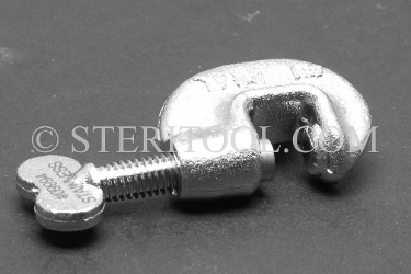 #09994 - 1/4"  Stainless Steel Mini C Clamp. c clamp, clamp, stainless steel fabrication