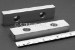 #10003 - 4" Flat SS Jaws for 4" Bench Vise #10001 (pair). - 10003