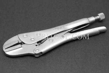 #10015 - 7"(175mm) Stainless Steel Straight Jaw Locking Pliers. locking pliers, straight jaw, stainless steel