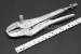 #10015S - 7"(175mm) Stainless Steel Straight Jaw Locking Pliers for Slap Hammer. - 10015S