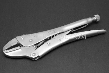 #10016 - 10"(250mm) Stainless Steel Straight Jaw Locking Pliers. locking pliers, straight jaw, stainless steel