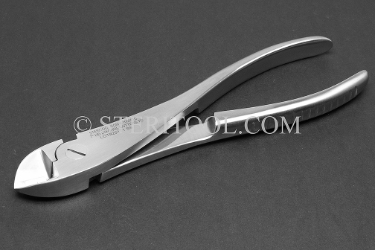 #10020TC - 7"(175mm) Stainless Steel Heavy Duty Diagonal Cutters,Tungsten Carbide Inserts. cutters, diagonal, dikes, stainless steel