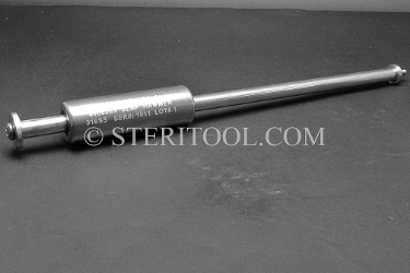 #10028S - 14"(350mm) Stainless Steel Sliding Slap Hammer Attachment. 1/4-20 Thread. sliding slap hammer, extractor, stainless steel