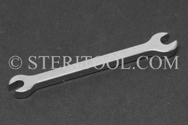 #10034 - Stainless Steel 4mm x 5mm Open End Wrench. wrench, open end, stainless steel, spanner