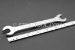 #10044_316 - 12mm x 13mm Non-Magnetic Stainless Steel Open End Wrench. 316SS. - 10044_316