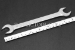 #10050 - Stainless Steel 17mm x 19mm Open End Wrench. - 10050