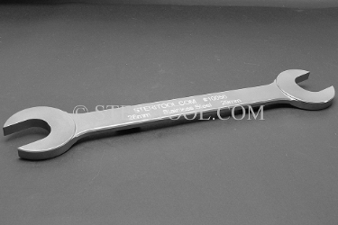 #10056 - Stainless Steel 28mm x 29mm Open End Wrench. wrench, open end, stainless steel, spanner