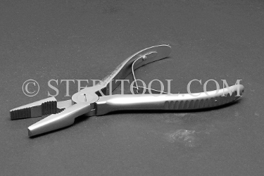 #10127 - 6-1/2"(162mm) Stainless Steel Ultimate Square Nose Pliers. pliers, stainless steel, ultimate