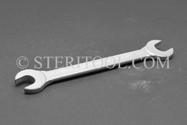 #10136_316 - 1/2" x 9/16" Non-Magnetic Stainless Steel Open End Wrench. non-magnetic, open end wrench, 316L, stainless steel