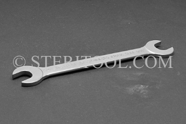 #10136_SLIM_7 - Stainless Steel 1/2" x 9/16" Open End Wrench, Slim, 7" OAL  wrench, open end, stainless steel, spanner