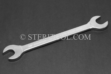 #10137 - Stainless Steel 5/8" x 11/16" Open End Wrench. wrench, open end, stainless steel, spanner