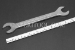 #10138 - Stainless Steel 3/4" x 13/16" Open End Wrench. - 10138