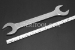 #10141 - Stainless Steel 1-1/8" x 1-1/4" Open End Wrench. - 10141