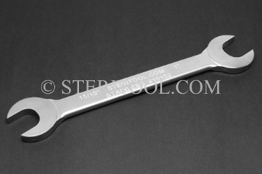 #10152 - Stainless Steel 1" x 15/16" Open End Wrench. wrench, open end, stainless steel, spanner