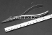#10170 - 5"(125mm) Stainless Steel Pliers. Flat Non-Serrated Jaws. - 10170
