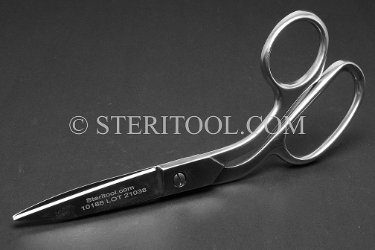 #10188 - 9"(225mm) Stainless SteelHD Scissors. Offset Handle. scissors, stainless steel