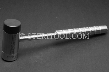#10192/40192 - Non-Magnetic Stainless Steel Hamallet. Removable Nylon and SS Tips. non-magnetic, non magnetic, nonmagnetic, mallet, hammer, stainless steel