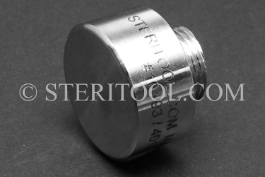 #10193/40193 - Non-Magnetic Stainless Steel Tip for Hamallet. non-magnetic, non magnetic, nonmagnetic, mallet, hammer, stainless steel