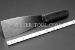 #10207 - 2"(50mm) Stainless Steel Scraper. Poly Handle. - 10207