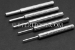 #10209 - SET: 5 pc Metric Stainless Steel Punch Set 2.5mm - 6mm. 3.5" (87mm)OAL. - 10209