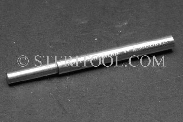 #10214 - 1/4" Stainless Steel Drift Punch. 3.5"(87mm) OAL. punch, punches, drift, stainless steel, fabrication