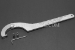 #10223_PIN - 2-3/8"(60mm) ~ 3-1/2"(89mm) Adjustable SS Hook Wrench, interchangeable PINs. - 10223_PIN