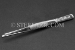 #10273 - 4.5"(115mm) Stainless Steel Tweezer, Serrated. - 10273