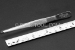 #10274 - 5"(125mm) Stainless Steel Tweezer, Serrated. - 10274