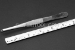 #10275 - 5.5"(137mm) Stainless Steel Tweezer, Serrated. - 10275