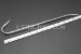 #10292 - 3/8"(9.5mm) Stainless Steel Gooseneck Pry Bar 13"(325mm) OAL. - 10292