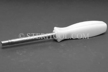 #10319 - 5.5mm Stainless Steel Nut Driver with Nylon Handle. nut driver, stainless steel, 