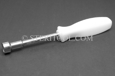 #10326 - 13mm Stainless Steel Nut Driver with Nylon Handle. nut driver, stainless steel, 