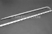 #10352 - 1/2" STAINLESS STEEL HEEL BAR. Alignment tip = .250" x 3" taper. - 10352