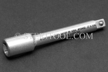 #10492 - 2" Stainless Steel Socket Extension, 1/4dr. 1/4 dr, 1/4dr, 1/4-dr, extension, stainless steel