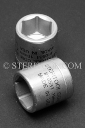 #10531 - 19mm x 3/8 DR Standard Stainless Steel Socket. 3/8dr, 3/8-dr, 3/8 dr, socket, stainless steel