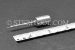 #10537 - 0.035" Hex x 1/4 DR Stainless Steel Bit, 2-1/4" OAL. - 10537