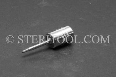 #10539SP1 - 1/16" Hex x 1/4 DR Stainless Steel Bit, 1.75"(44mm) OAL. hex, hex bit, bit, 1/4dr, 1/4 dr, 1/4-dr, stainless steel