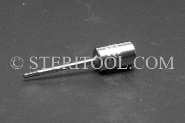 #10540 - 5/64" Hex x 1/4 DR Stainless Steel Bit, 2-1/4" OAL. 1/4 dr, 1/4dr, 1/4-dr, hex, bit, stainless steel