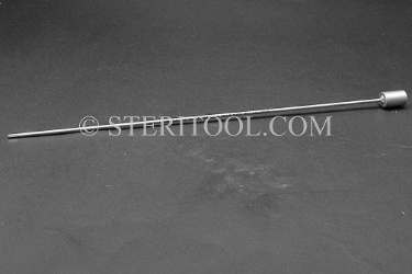 #10541SP12- 3/32" Hex x 1/4 DR Stainless Steel Bit, 12" OAL.  1/4 dr, 1/4dr, 1/4-dr, hex, bit, stainless steel
