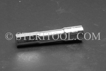 #10550 - 3/8" Hex x 1/4 DR Stainless Steel Bit, 2-1/4" OAL. 1/4 dr, 1/4dr, 1/4-dr, hex, bit, stainless steel