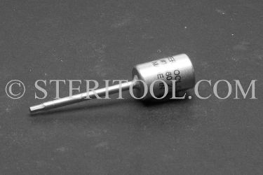 #10560 - 2.0mm Hex X 1/4 DR Stainless Steel Bit, 2-1/4"(57mm) OAL. 1/4 dr, 1/4dr, 1/4-dr, hex, bit, stainless steel