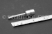 #10563 - 3.5mm Hex X 1/4 DR Stainless Steel Bit, 2-1/4"(57mm) OAL. - 10563
