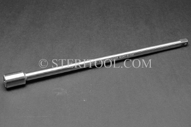 #10576 - 3/8 DR x 10"(250) Stainless Steel Socket Extension. 3/8 dr, 3/8dr, 3/8-dr, extension, stainless steel